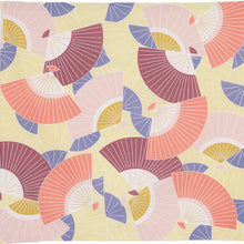 Indlæs billede til gallerivisning Furoshiki vifte pastel 70 cm