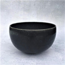 Indlæs billede til gallerivisning Stor sort ramen-bowl - U-formet