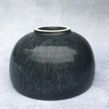 Indlæs billede til gallerivisning Stor sort ramen-bowl - U-formet