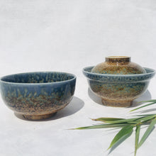 Indlæs billede til gallerivisning Blå retroskål / bowl