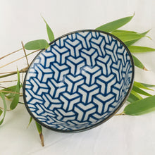 Indlæs billede til gallerivisning Indigo skål - sildeben