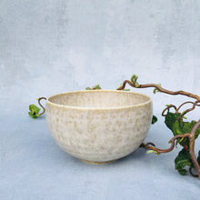 Indlæs billede til gallerivisning Mellem cremefarvet bowl - U-form