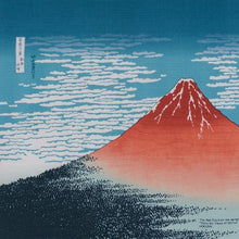 Indlæs billede til gallerivisning Furoshiki - Rød Fuji-san, Hokusai
