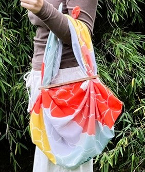 Furoshiki kamelia blomster 100 cm