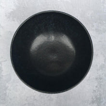 Indlæs billede til gallerivisning Stor sort ramen-bowl - U-formet
